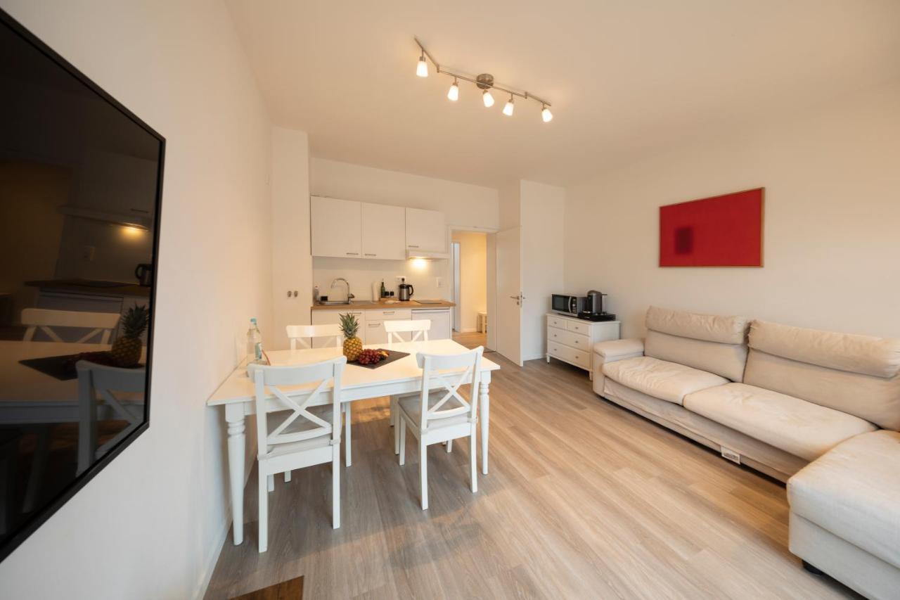 Jaybnb - Apartment Direkt Am Hafen Mit Terrasse Und Uhd Tv Dortmund Exterior foto